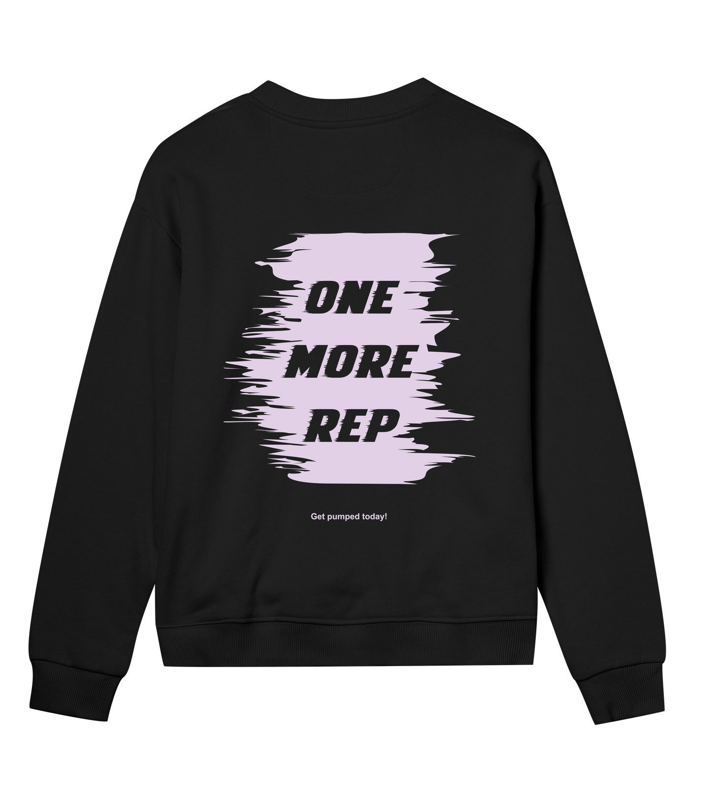 One more rep Sweater- Zwart Dames