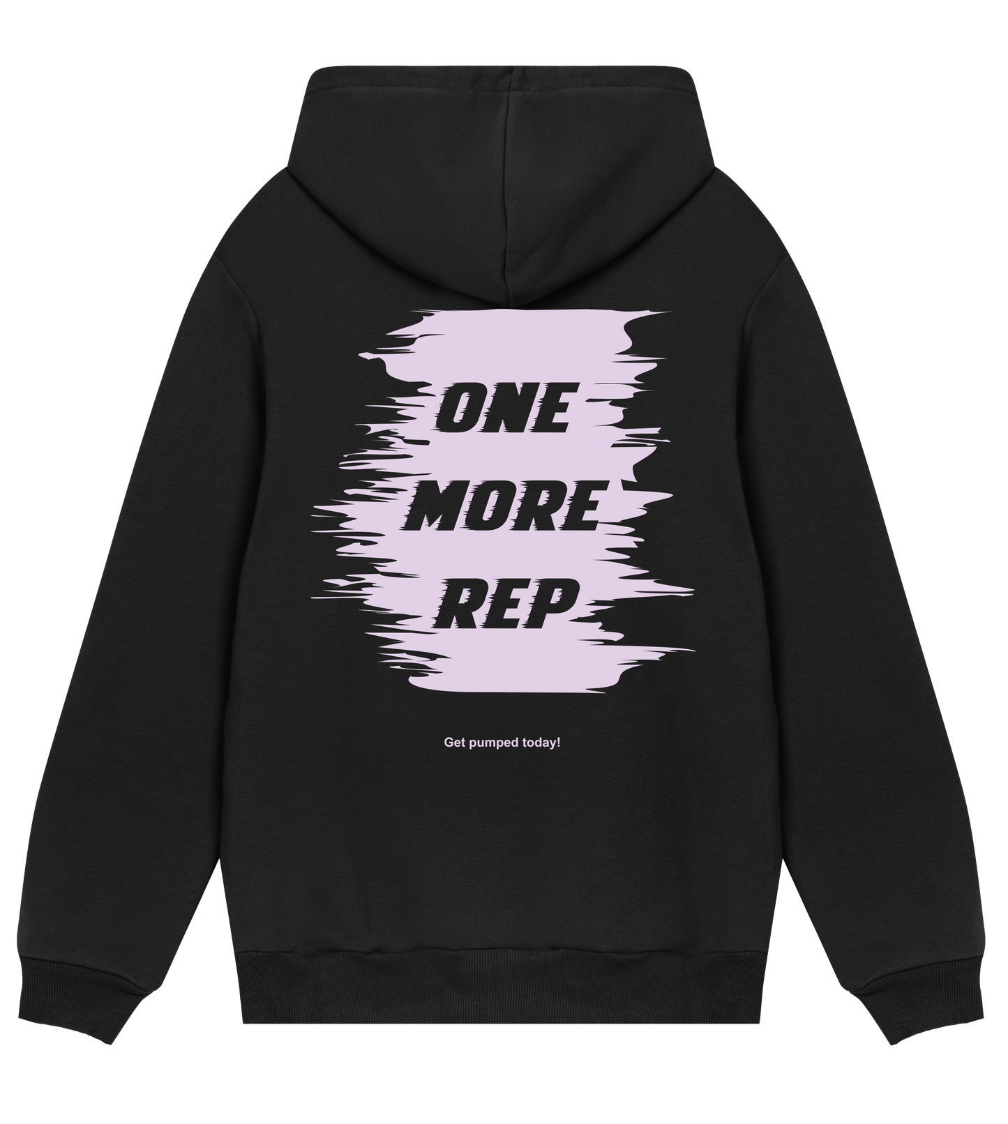 One more rep Hoodie - Zwart Heren