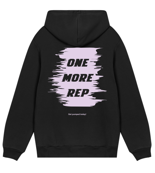 One more rep Hoodie - Zwart Heren