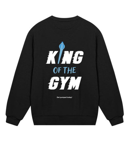 King of the gym Sweater - Zwart