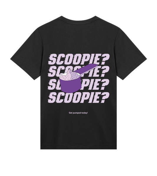 Scoopie? T-Shirt - Zwart Heren