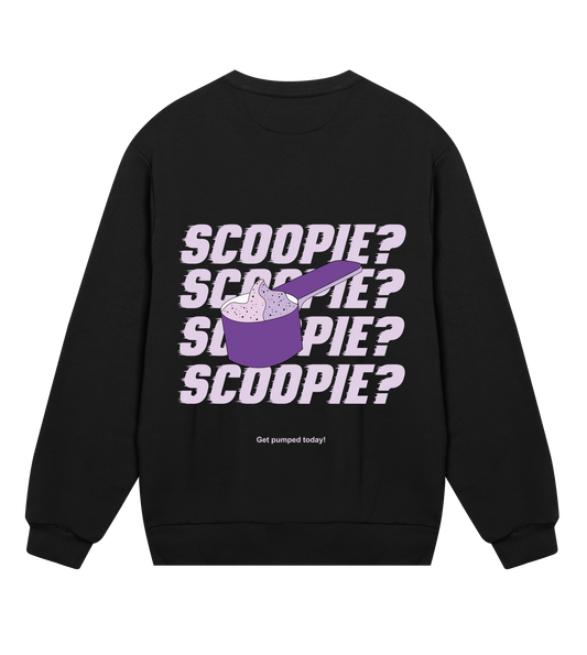 Scoopie? Sweater -Zwart Heren