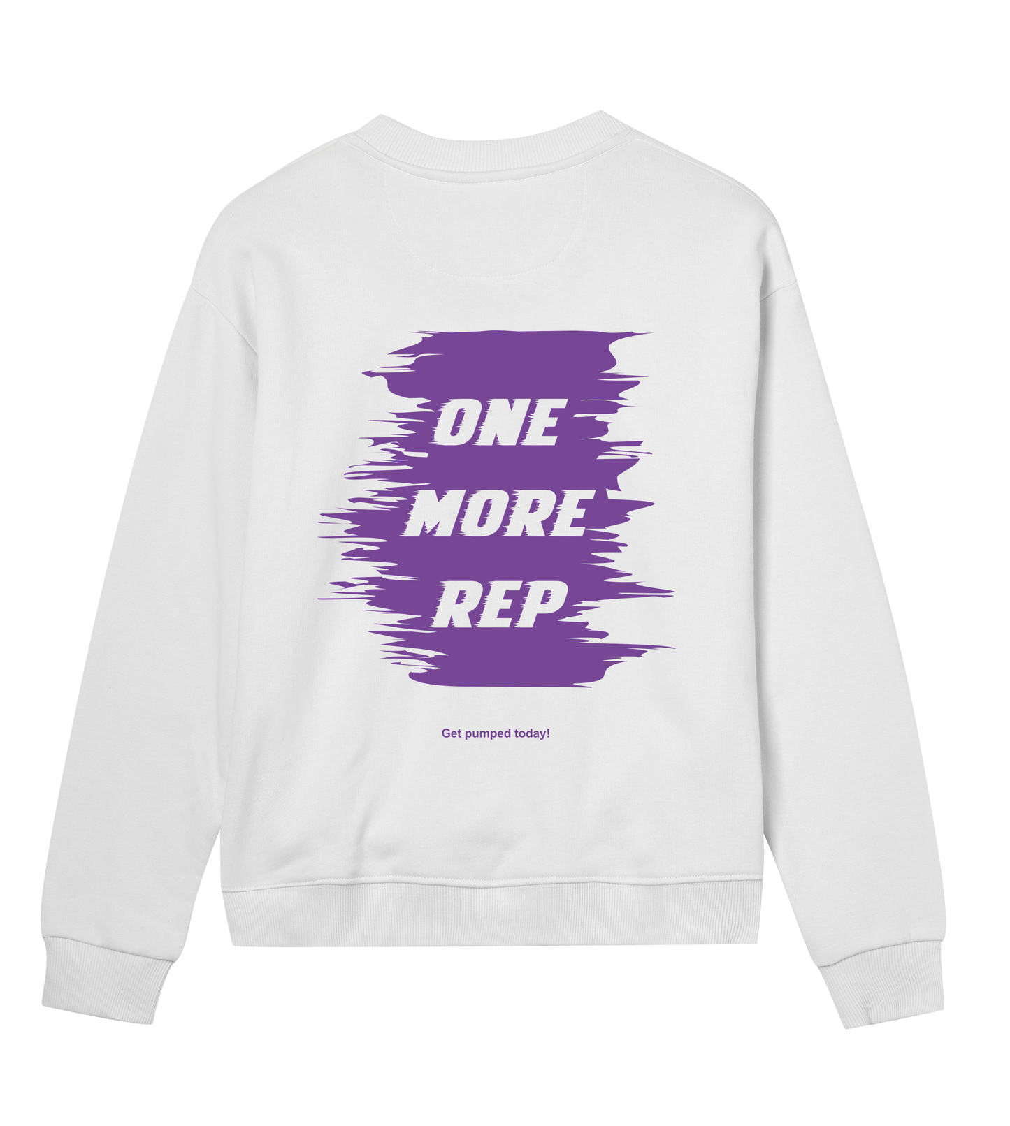 One more rep Sweater- Wit Dames