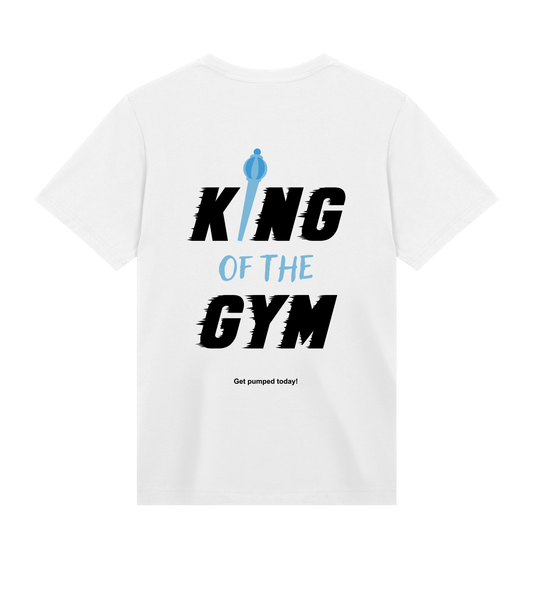 King of the gym T-Shirt - Wit