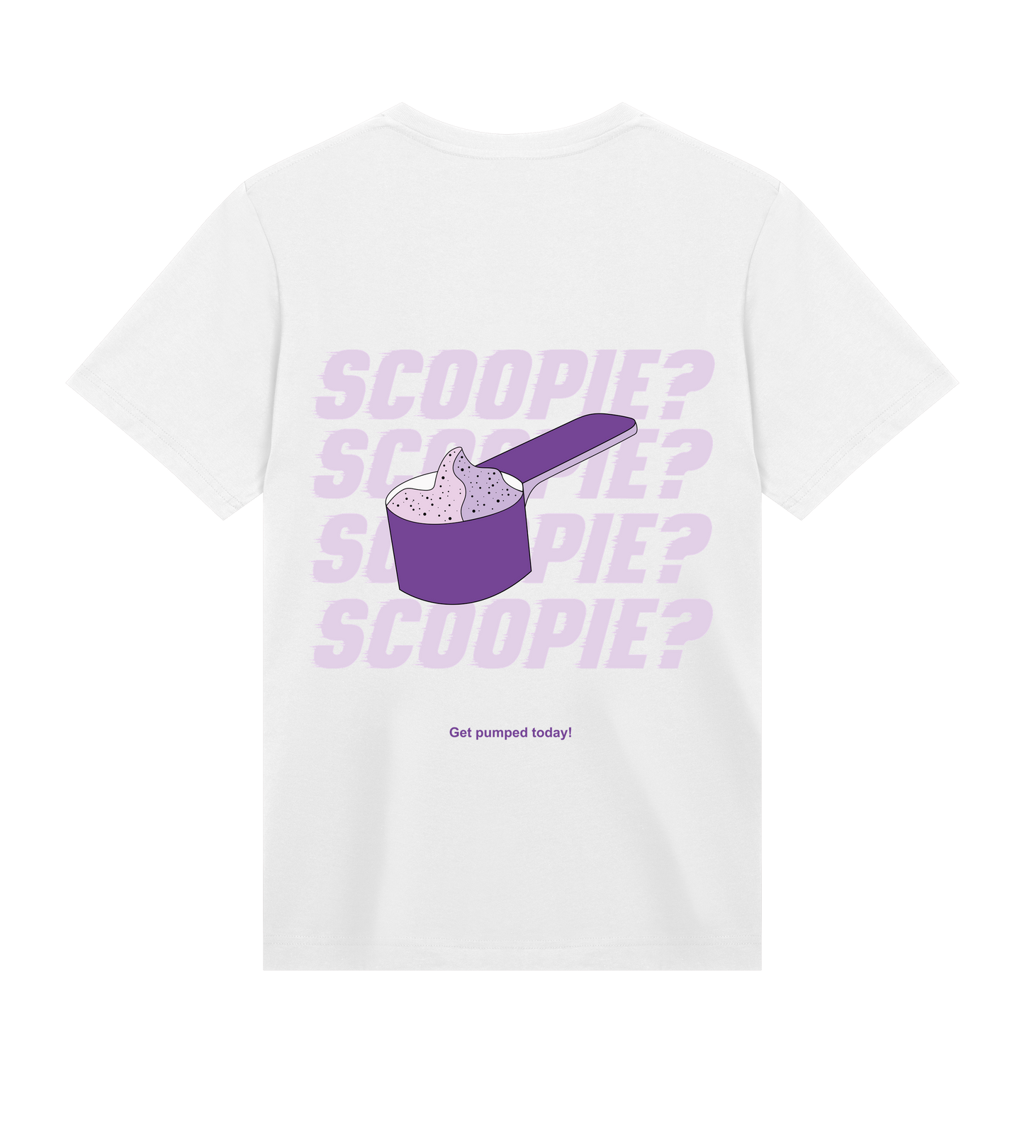 Scoopie? T-Shirt - Wit Heren